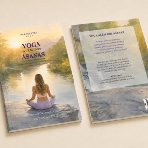 Livro Yoga Além dos Ásanas com capa e contracapa