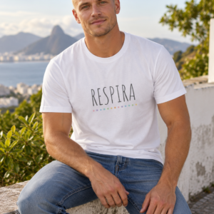 Camiseta Masculina Respira